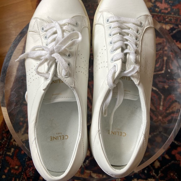 Celine Triomphe Low Lace Up Sneaker - Picture 4 of 4